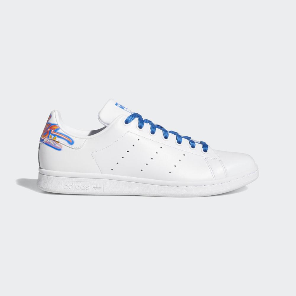 Originals Adidas Stan Smith Dama Romania - Albi/Albastri FV7869